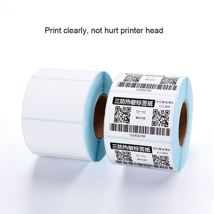 10 PCS 40x20x1500 Self-adhesive Thermal Barcode Label Paper