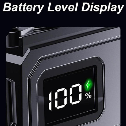 E-SMARTER DC08 Super Bright Floodlight Side Light Rechargeable Mini Flashlight(Black)