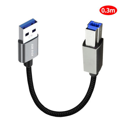 JUNSUNMAY USB 3.0 Male to USB 3.0 Male
Cord Cable Compatible with Docking Station, Length:0.3m