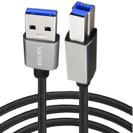 JUNSUNMAY USB 3.0 Male to USB 3.0 Male
Cord Cable Compatible with Docking Station, Length:0.3m