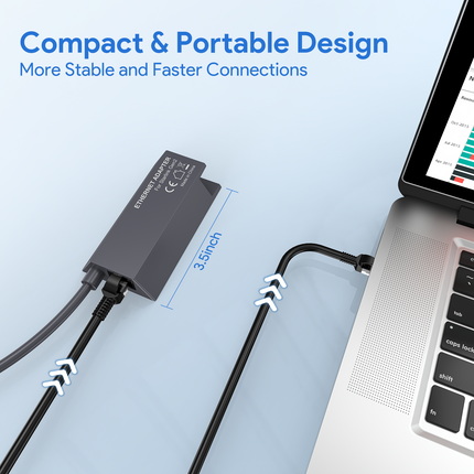 EDUP Starlink Ethernet Adapter for Starlink Gen 2 Satellite Internet - High Performance EP-SK0021