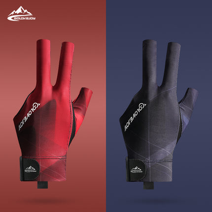 GOLOVEJOY XG67 Oem Durable Breathable 3-finger Billiard Gloves Left or Right Hand Pool Cue Gloves