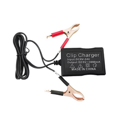 Power Inverter Car Power Inverter 5V USB Power Converter 3-Port USB Car Charger with Battery Clip for Phone Laptops