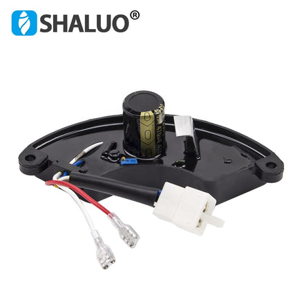 Stabilizer Automatic Voltage Regulator 220V Single Phase Control Board 250V 470UF 6 Wires 5KW AVR Gasoline Generator Parts