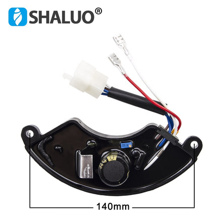 Stabilizer Automatic Voltage Regulator 220V Single Phase Control Board 250V 470UF 6 Wires 5KW AVR Gasoline Generator Parts