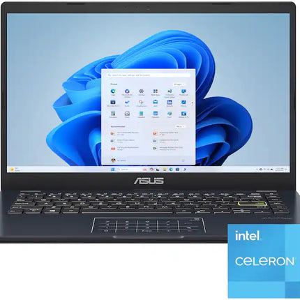 ASUS - Vivobook Go 14 14" FHD Laptop - Intel Celeron N4500 - 4GB Memory - 128GB eMMC - Star Black