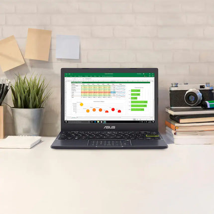 ASUS - Vivobook Go 14 14" FHD Laptop - Intel Celeron N4500 - 4GB Memory - 128GB eMMC - Star Black