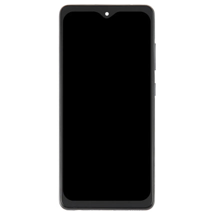 6.33 inch OLED LCD Screen for Samsung Galaxy A52s 5G SM-A528 Digitizer Full Assembly with Frame(Black)