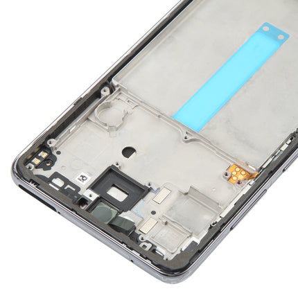 6.33 inch OLED LCD Screen for Samsung Galaxy A52s 5G SM-A528 Digitizer Full Assembly with Frame(Black)