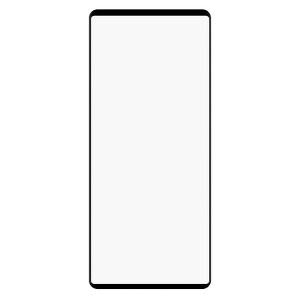 For LG Wing 5G Full Glue 9H HD 3D Curved Edge Tempered Glass Film(Black)