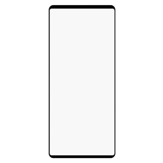 For LG Wing 5G Full Glue 9H HD 3D Curved Edge Tempered Glass Film(Black)