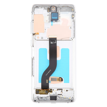 For Samsung Galaxy S20+ 4G/5G SM- G985/986 6.67 inch OLED LCD Screen Digitizer Full Assembly with Frame(Black)