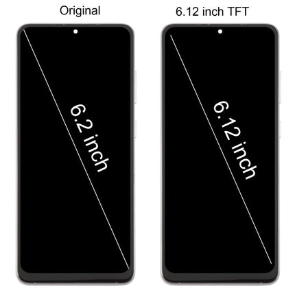 For Samsung Galaxy S20 4G SM-G980F 6.12 inch TFT LCD Screen Digitizer Full Assembly with Frame, Not Supporting Fingerprint Identification (Grey)