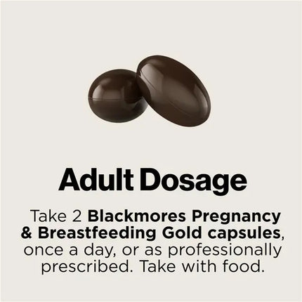 Blackmores Pregnancy and Breastfeeding Gold 180 Capsules