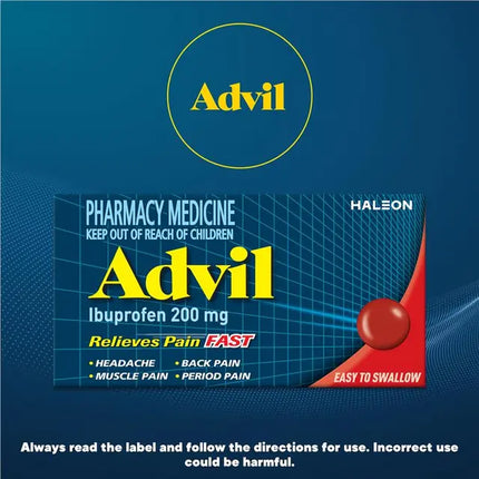 Advil Ibuprofen Pain Relief 24 Tablets