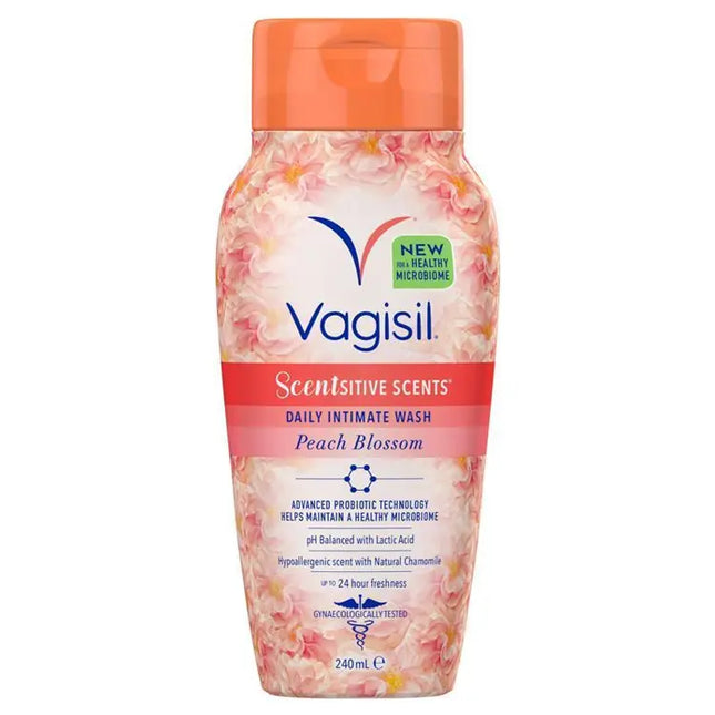 Vagisil Intimate Wash Peach Blossom 240ml