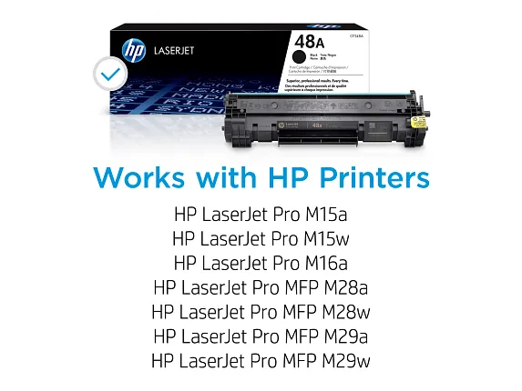 1 x HP 48A CF248A Compatible Black Toner Cartridge - 1,000 Pages