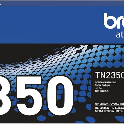 1 x Compatible Brother TN-2350 Toner Cartridge - 2,600 pages