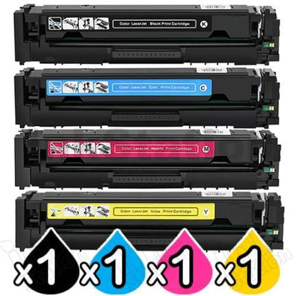 4 Pack HP 416A W2040A-W2043A Compatible Toner Cartridges [1BK,1C,1M,1Y]