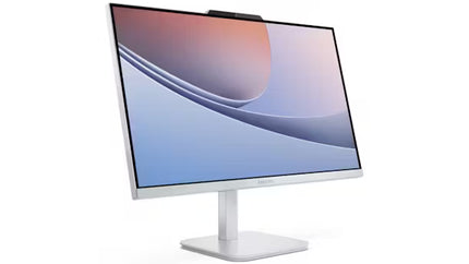 Lenovo A100 23.8-inch i3-N305/8GB/512GB SSD All-in-One Desktop - Cloud Grey