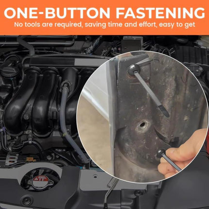 100pcs / Pack PP Universal Cable Tie Buckle(Black)