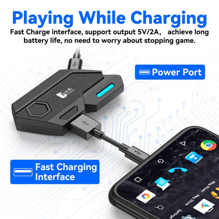 GAMWING Mix SE Normal 4pcs /Set Mobile Game Controller Bluetooth 5.0 Keyboard Mouse Converter