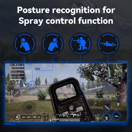 GAMWING Mix SE Normal 4pcs /Set Mobile Game Controller Bluetooth 5.0 Keyboard Mouse Converter