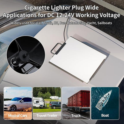 12V / 24V To 30V 3.5A With 1m Car Charger Power Converter Car Charger Cigarette Lighter