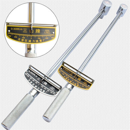 SANSHAN Pointer Torque Socket Wrench Torque Wrench, Specification:0-500N.m