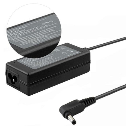 65W 19V 3.42A AC Adapter for Asus Notebook, Output Tips: 4.0mm x 1.35mm(Black)