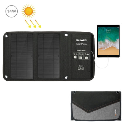 HAWEEL-14W-Foldable-Solar-Panel-Charger-with-5V-/-2.4A-Max-Dual-USB-Ports