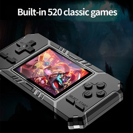 S8-3.0-inch-Screen-Classic-Handheld-Game-Console-Built-in-520-Games(Black)
