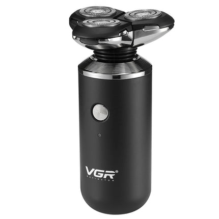 VGR-V-317-5W-USB-Omnidirectional-Three-dimensional-Floating-Three-network-Electric-Shaver