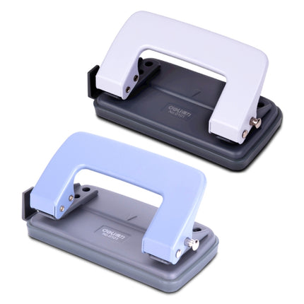 Deli 0101 Office Supplies Punch Two Hole Puncher, Color Random Delivery