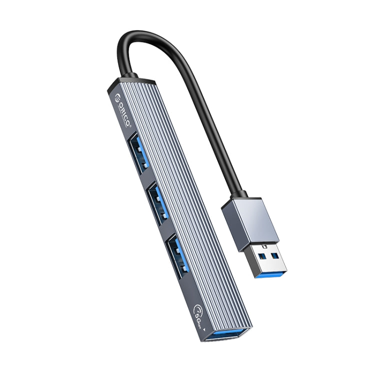 ORICO AH A13 USB 3.0 x 1 + USB 2.0 x 3 to USB 3.0 HUB Adapter(Space-Gray)