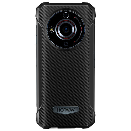 HOTWAV T7 Rugged Phone, 4GB+128GB, 6280mAh, 6.52 inch Android 13 MT8788 Octa Core, Network: 4G, OTG(All Black)