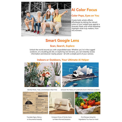 Blackview Oscal Marine 2, 8GB+128GB, 6.56 inch Android 15 Unisoc UMS9230E T615 Octa Core, Network: 4G, OTG, NFC (Orange)