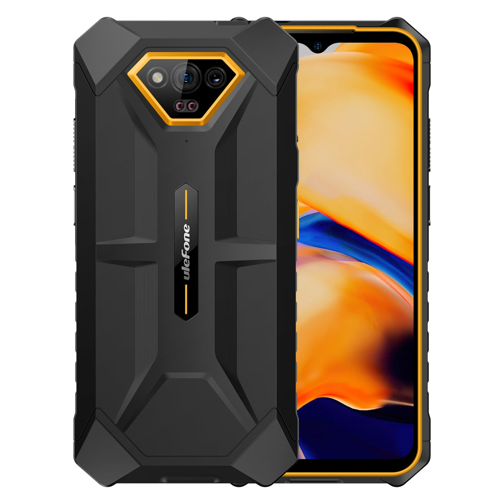 Ulefone Armor X13, 6GB+64GB, IP68/IP69K Rugged Phone, 6.52 inch Android 15 MediaTek Helio G36 Octa Core, Network: 4G, NFC, OTG(Some Orange)