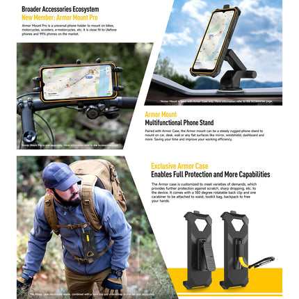 Ulefone Armor X13, 6GB+64GB, IP68/IP69K Rugged Phone, 6.52 inch Android 15 MediaTek Helio G36 Octa Core, Network: 4G, NFC, OTG(Some Orange)