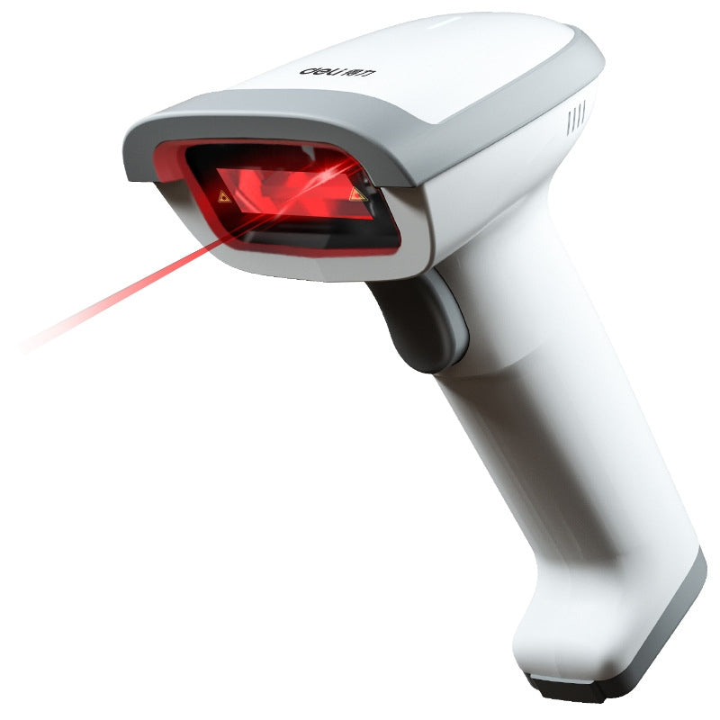 Deli 14880S Commodity Barcode Scanner Supermarket Express Wired Scanner