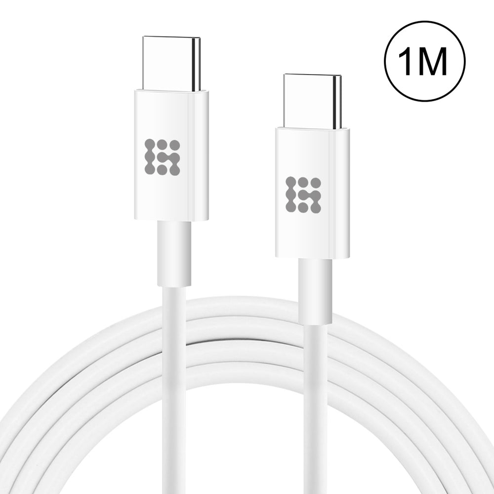 HAWEEL 25W 3A Type-C / USB-C to Type-C
/ USB-C PD Fast Charging Data Cable, Length: 1m