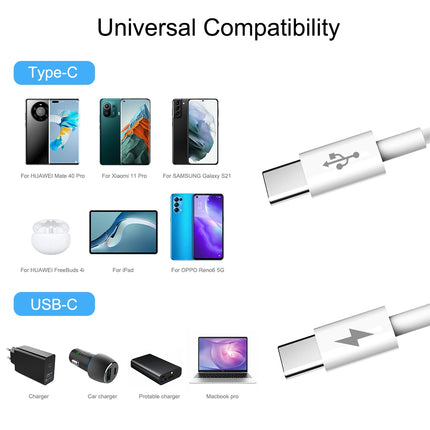 HAWEEL 25W 3A Type-C / USB-C to Type-C
/ USB-C PD Fast Charging Data Cable, Length: 1m