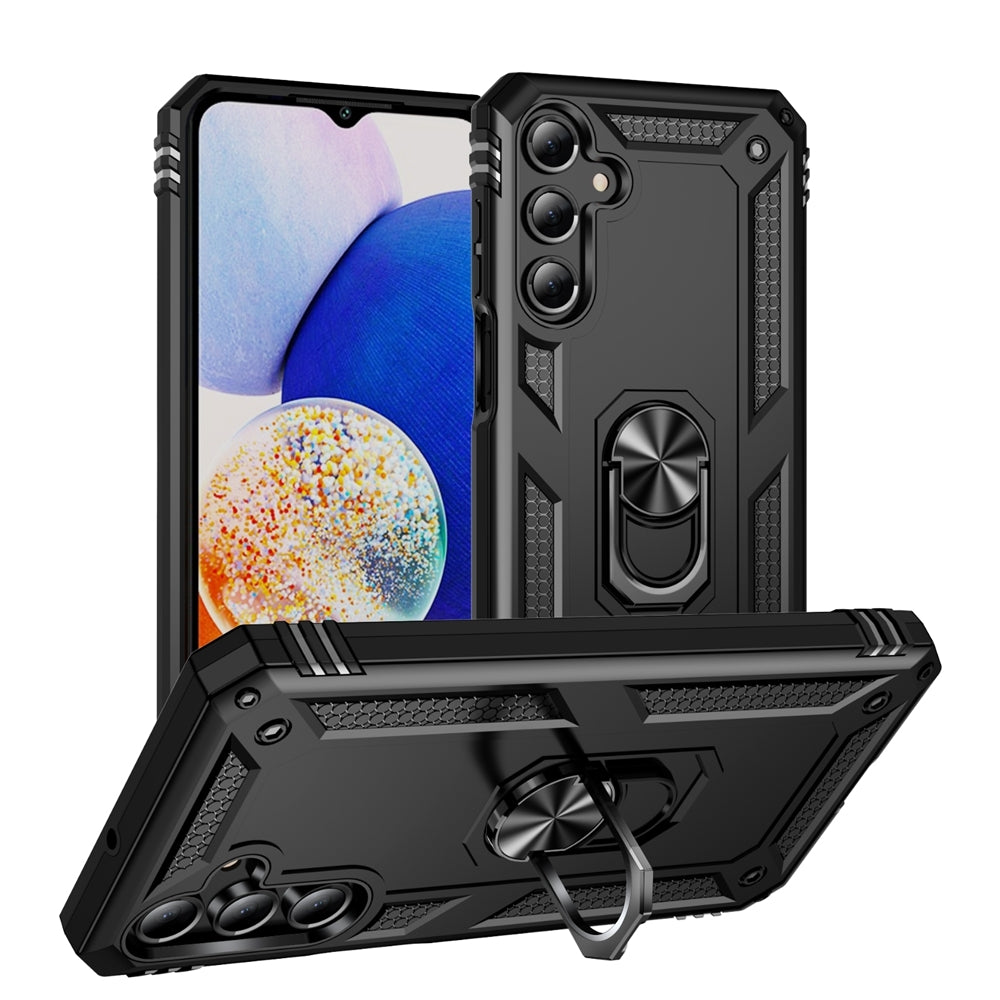 For Samsung Galaxy A16 5G Shockproof TPU + PC Phone Case with Holder