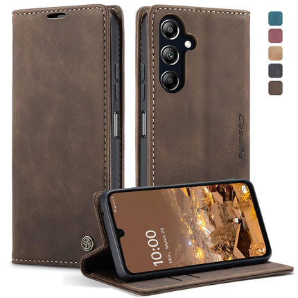For Samsung Galaxy A16 5G CaseMe 013 Multifunctional Horizontal Flip Leather Phone Case
