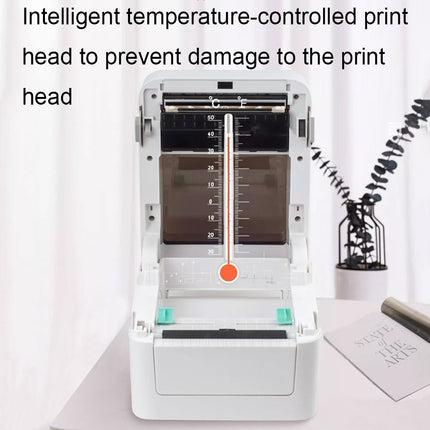 Xprinter XP-420B 108mm Express Order Printer Thermal Label Printer, Style:USB+WIFI(AU Plug)