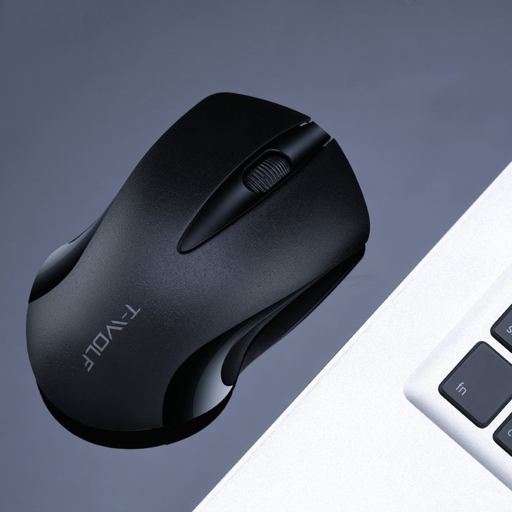 T-WOLF Q2 3-Buttons 1200 DPI 2.4GHz
Wireless Mouse( Black)