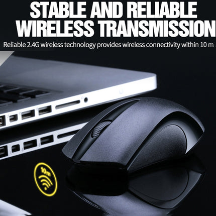T-WOLF Q2 3-Buttons 1200 DPI 2.4GHz
Wireless Mouse( Black)