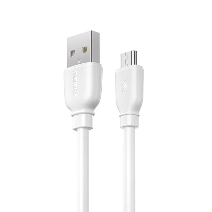 REMAX RC-138m 2.4A USB to Micro USB
Suji Pro Fast Charging Data Cable, Cable Length: 1m (White)