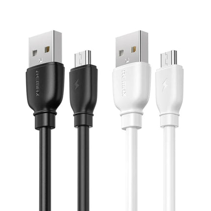 REMAX RC-138m 2.4A USB to Micro USB
Suji Pro Fast Charging Data Cable, Cable Length: 1m (White)