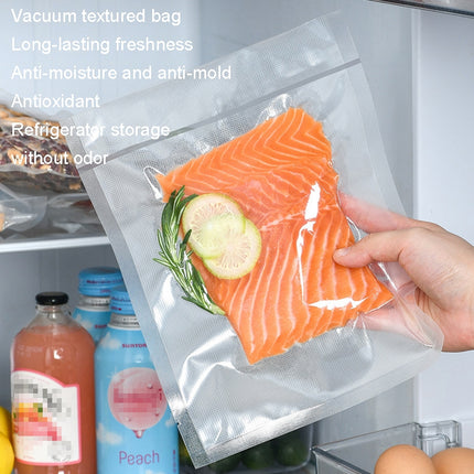 Food Vacuum Preservation Bag Grid Rice Packaging Vacuum Roll Bag, Size: 32x500cm